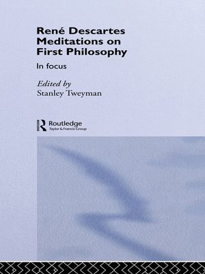 cover image of Rene Descartes' Meditations on First Philosophy in Focus